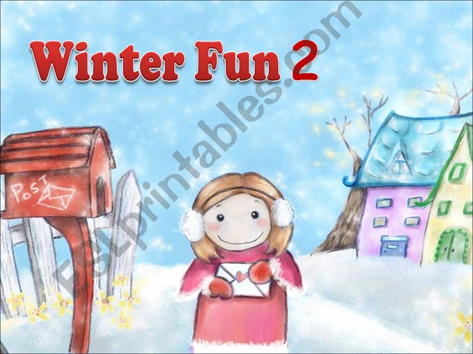 [DD]Winter Fun Set 2/2 powerpoint